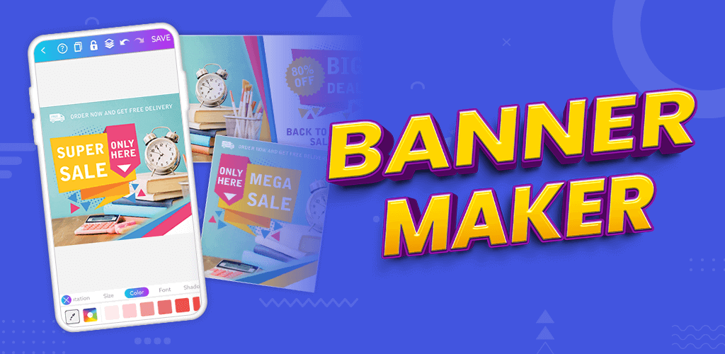 Cover Image of Banner Maker v72.0 MOD APK (Premium Unlocked)