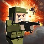 Cover Image of Block Gun v1.10.4 MOD APK (Unlimited Money, Dumb Enemy)