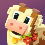 Cover Image of Blocky Farm v1.2.95 MOD APK (Unlimited Gems)