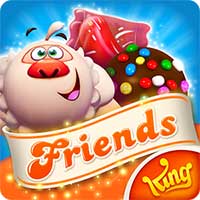 Cover Image of Candy Crush Friends Saga 1.65.3 Apk + Mod (Live/Moves) Android