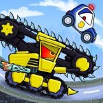 Cover Image of Car Eats Car 3 v3.3.813 MOD APK (Unlimited Money/Gasoline)