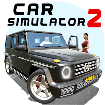 Cover Image of Car Simulator 2 v1.40.3 MOD APK + OBB (Unlimited Money/Fuel)