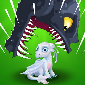 Cover Image of Dragons Evolution - Merge Dinos v2.1.24 MOD APK (All Boost Active)
