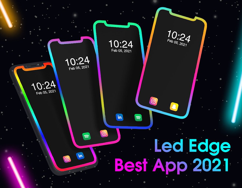 LED Edge Lighting  APK + MOD (Premium Unlocked) Download