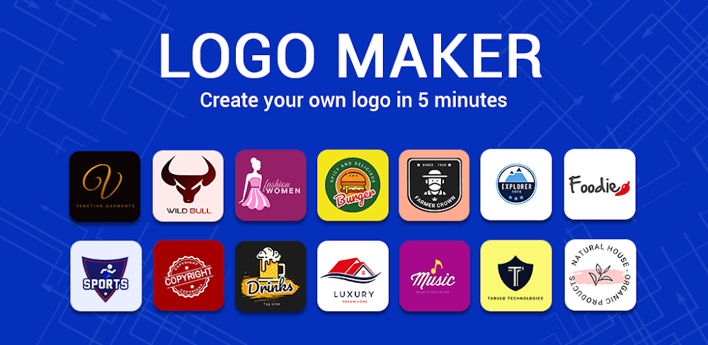 Cover Image of Logo Maker Designer v4.6 MOD APK (Premium Unlocked)