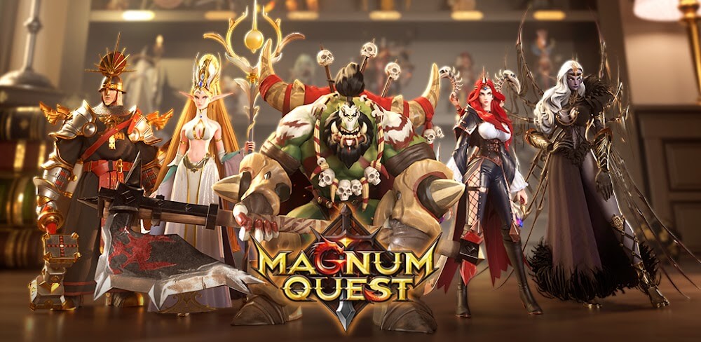 Cover Image of Magnum Quest v3.10.22 MOD APK (Unlimited Mana)