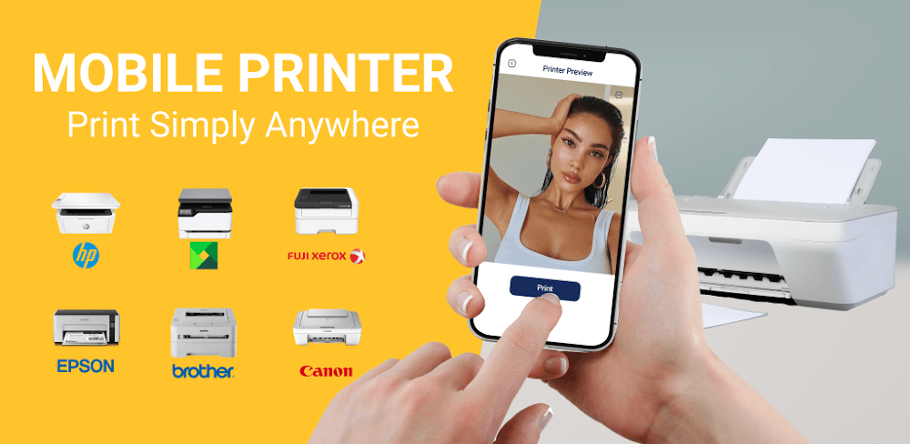 Cover Image of Mobile Printer v3.0.78 MOD APK (Premium Unlocked)