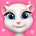 Cover Image of My Talking Angela v7.2.0.6026 MOD APK (Unlimited Money)