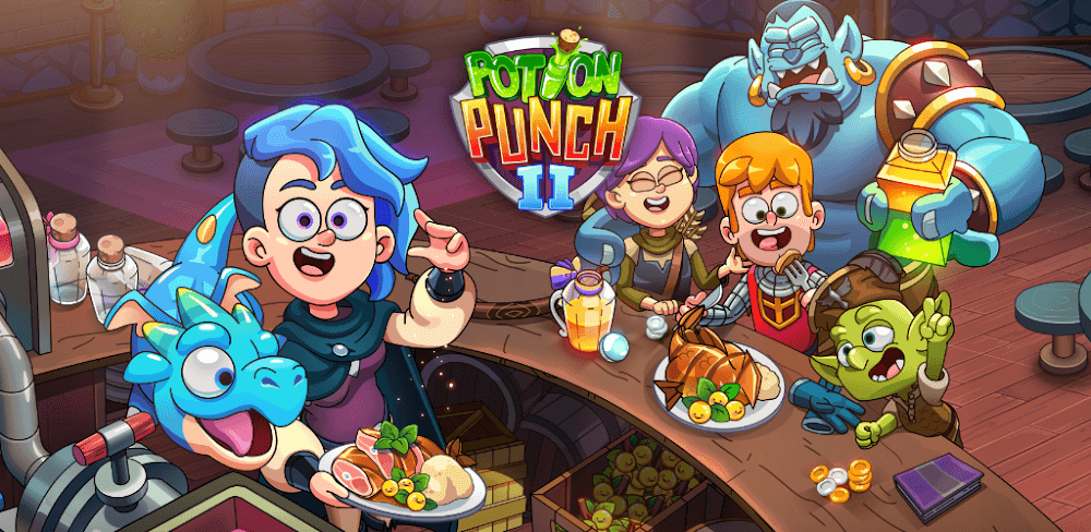 Cover Image of Potion Punch 2 v2.9.03 MOD APK (Unlimited Coins, Tickets)