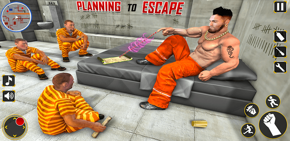 Cover Image of Prison Escape Casino Robbery v3.9 MOD APK (Dumb Enemy)