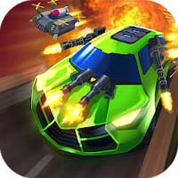 Cover Image of Road Rampage: Racing & Shooting to Revenge 4.5.2 Apk + Mod Android