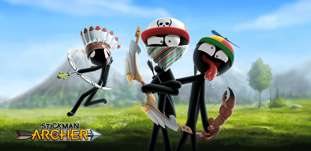 Cover Image of Stickman Archer online v1.22.0 MOD APK (Menu, Speed, No Ads)