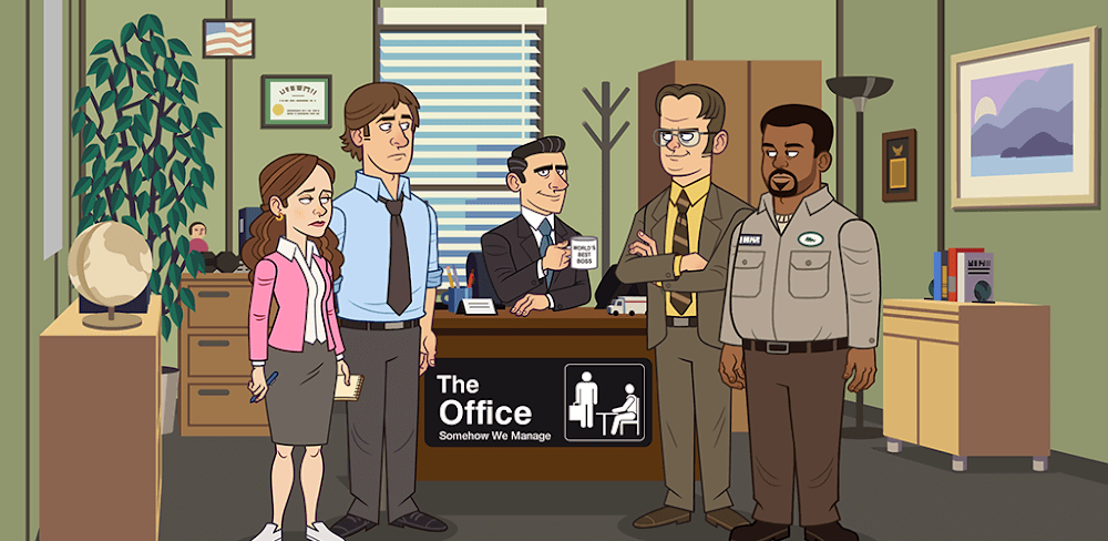 Cover Image of The Office v1.28.0 MOD APK (Unlimited Money)