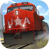 Cover Image of Train Simulator PRO 2018 1.3.7 Apk + Mod + Data for Android